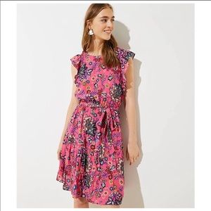 Pink Floral Lightweight Dress SP